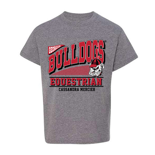 Georgia - NCAA Equestrian : Cassandra Mercier - Classic Fashion Shersey Youth T-Shirt-0