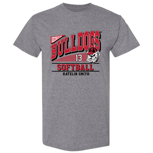 Georgia - NCAA Softball : Katelin Smith - Classic Fashion Shersey T-Shirt-0