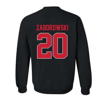 Georgia - NCAA Baseball : Ryland Zaborowski - Sports Shersey Crewneck Sweatshirt-1