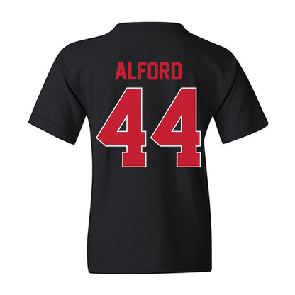 Georgia - NCAA Baseball : Slate Alford - Sports Shersey Youth T-Shirt-1