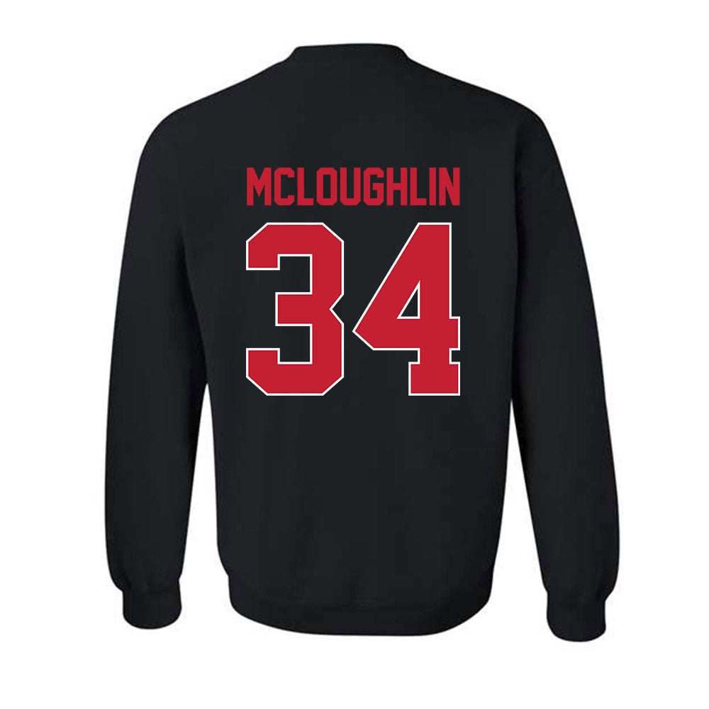 Georgia - NCAA Baseball : Tyler McLoughlin - Sports Shersey Crewneck Sweatshirt-1