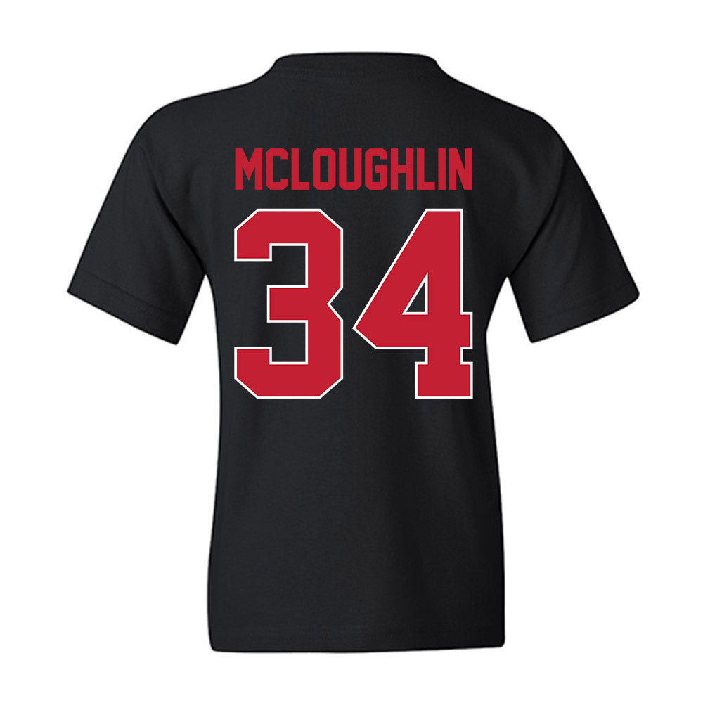 Georgia - NCAA Baseball : Tyler McLoughlin - Sports Shersey Youth T-Shirt-1