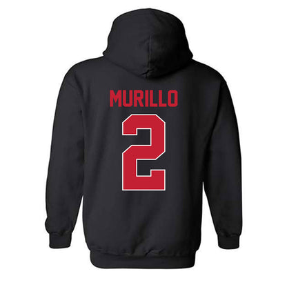 Georgia - NCAA Baseball : Sebastian Murillo - Sports Shersey Hooded Sweatshirt-1