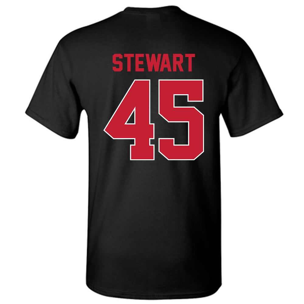 Georgia - NCAA Baseball : Bradley Stewart - Sports Shersey T-Shirt-1