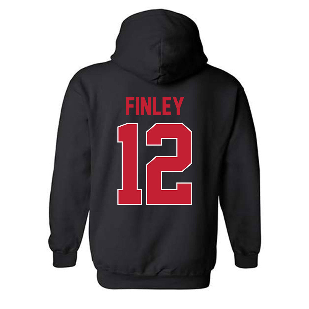 Georgia - NCAA Baseball : Leighton Finley - Sports Shersey Hooded Sweatshirt-1