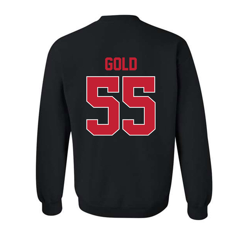 Georgia - NCAA Baseball : Ryan Gold - Sports Shersey Crewneck Sweatshirt-1