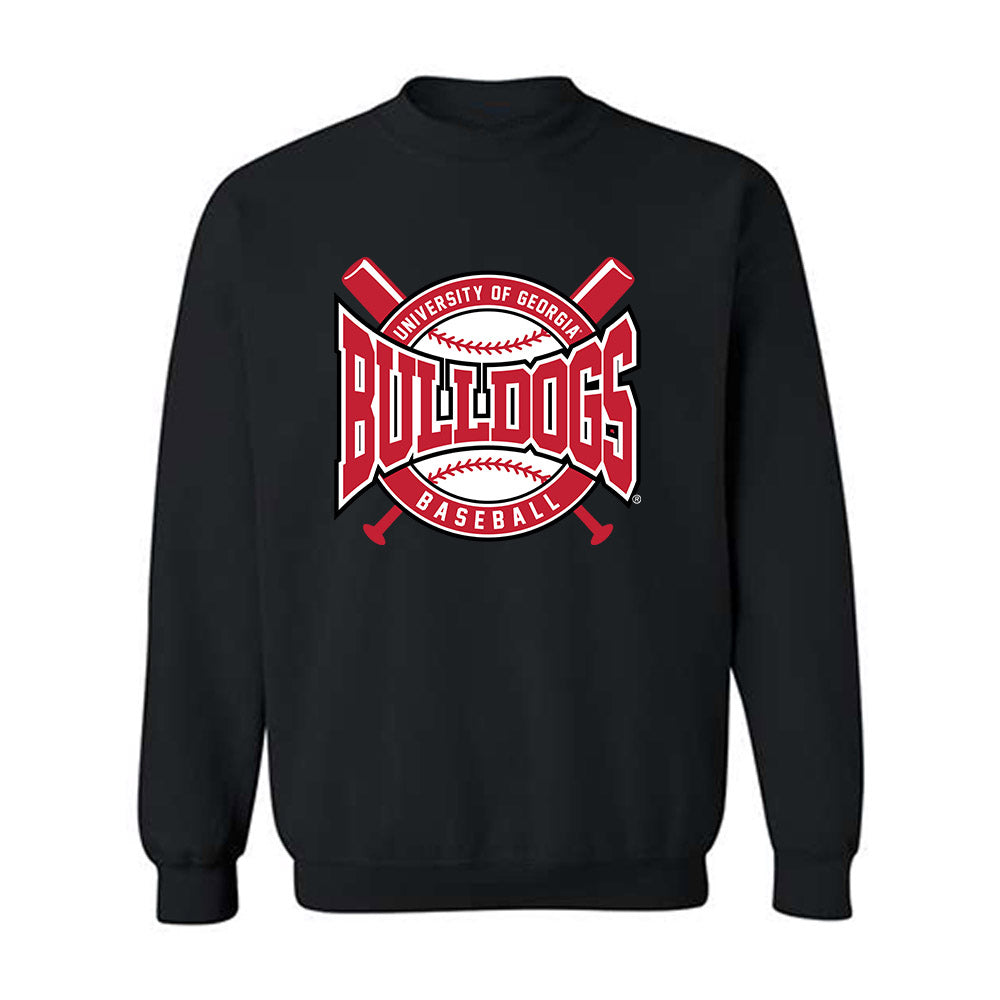 Georgia - NCAA Baseball : DJ Radtke - Sports Shersey Crewneck Sweatshirt-0