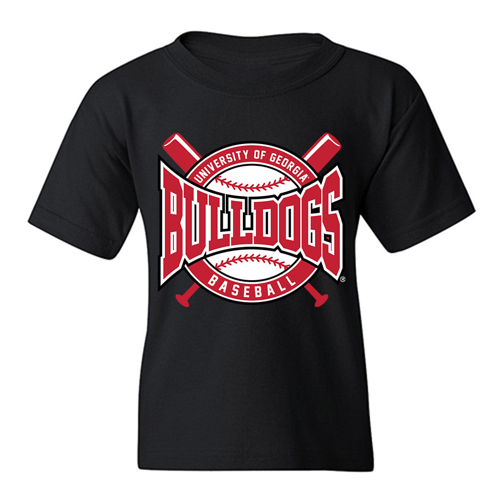 Georgia - NCAA Baseball : Joshua Roberge - Sports Shersey Youth T-Shirt-0