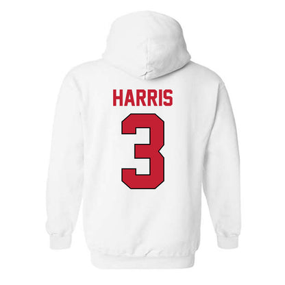 Georgia - NCAA Baseball : Zach Harris - Sports Shersey Hooded Sweatshirt-1