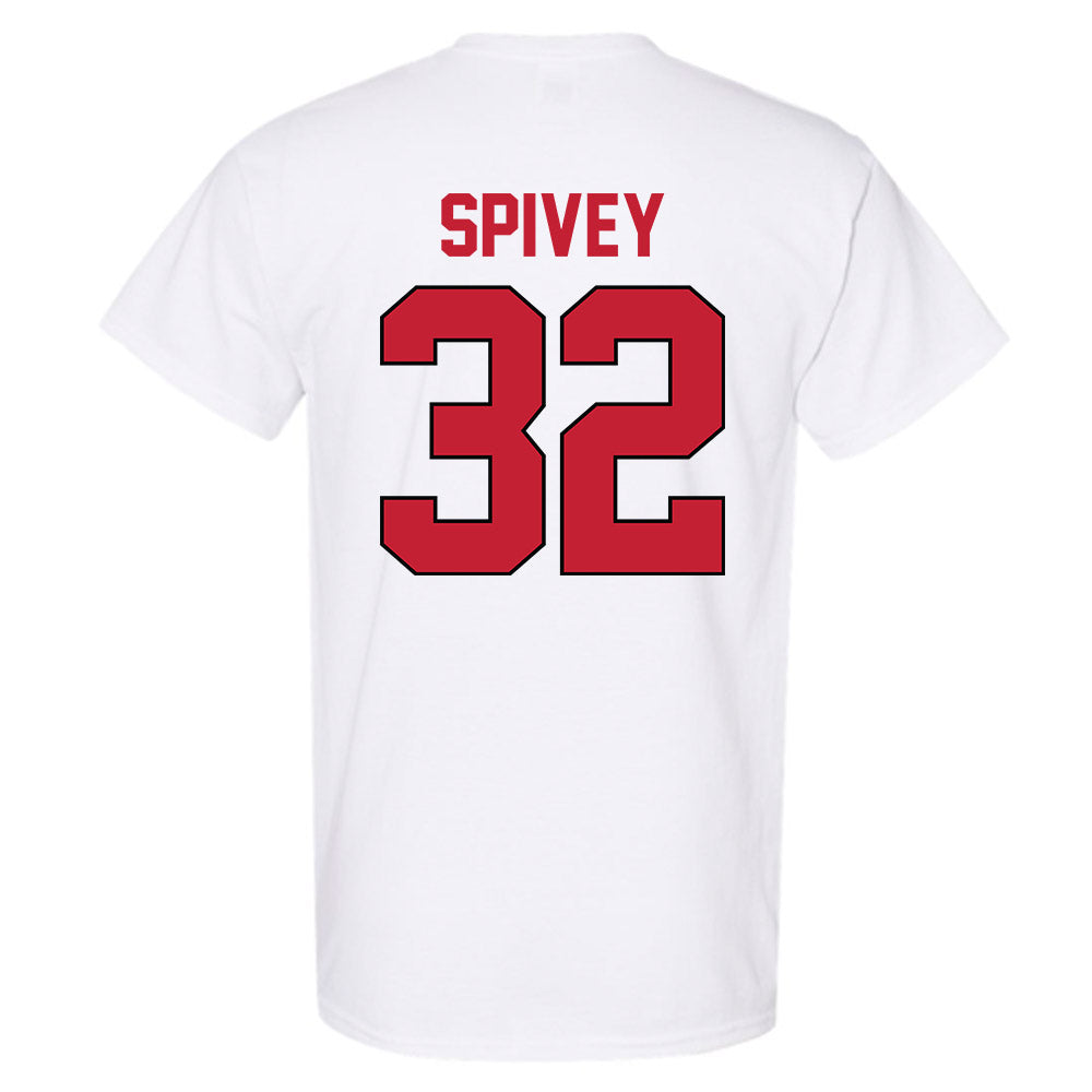 Georgia - NCAA Baseball : Logan Spivey - Sports Shersey T-Shirt-1