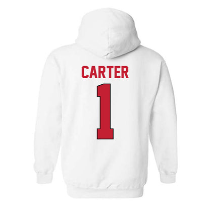 Georgia - NCAA Baseball : Dillon Carter - Sports Shersey Hooded Sweatshirt-1