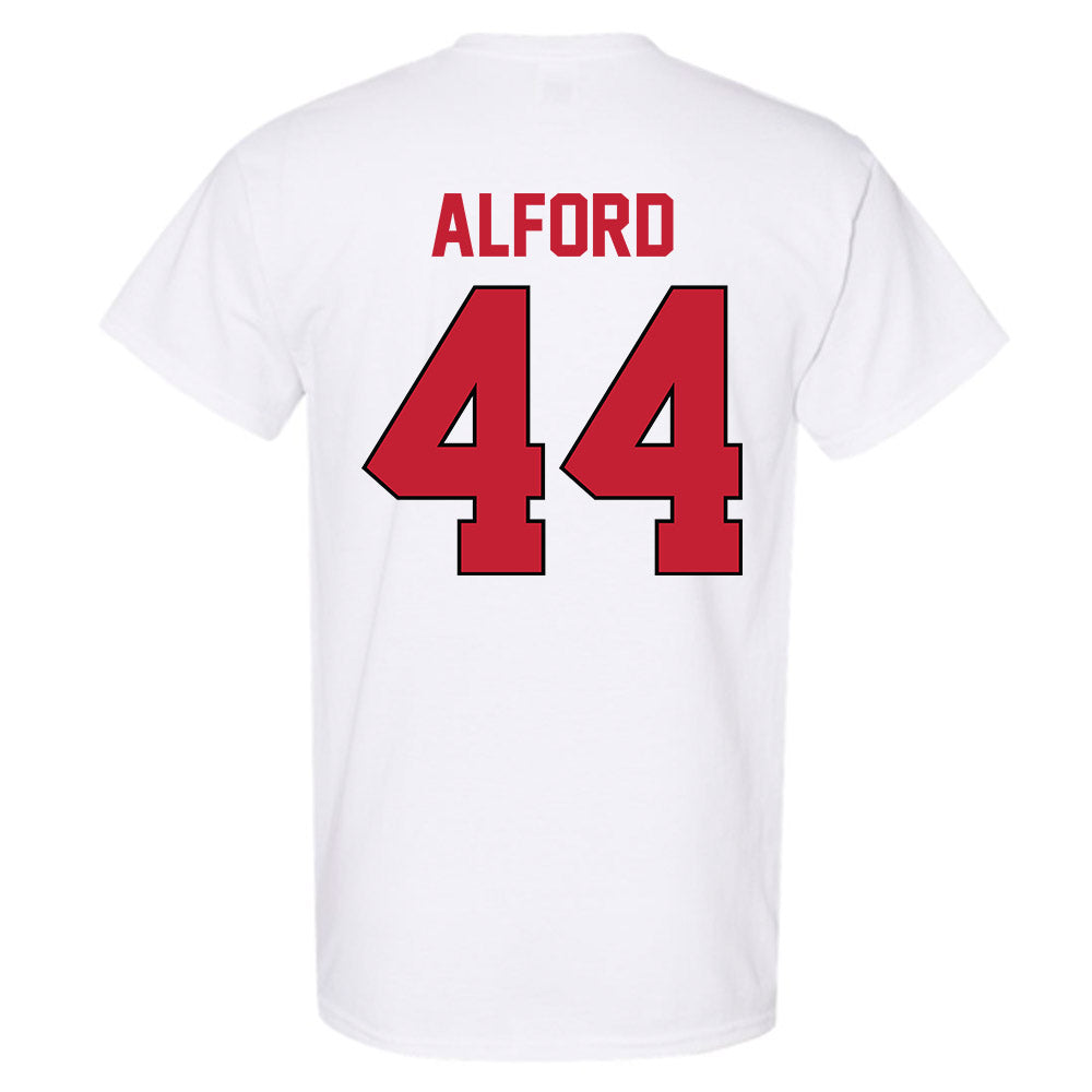 Georgia - NCAA Baseball : Slate Alford - Sports Shersey T-Shirt-1