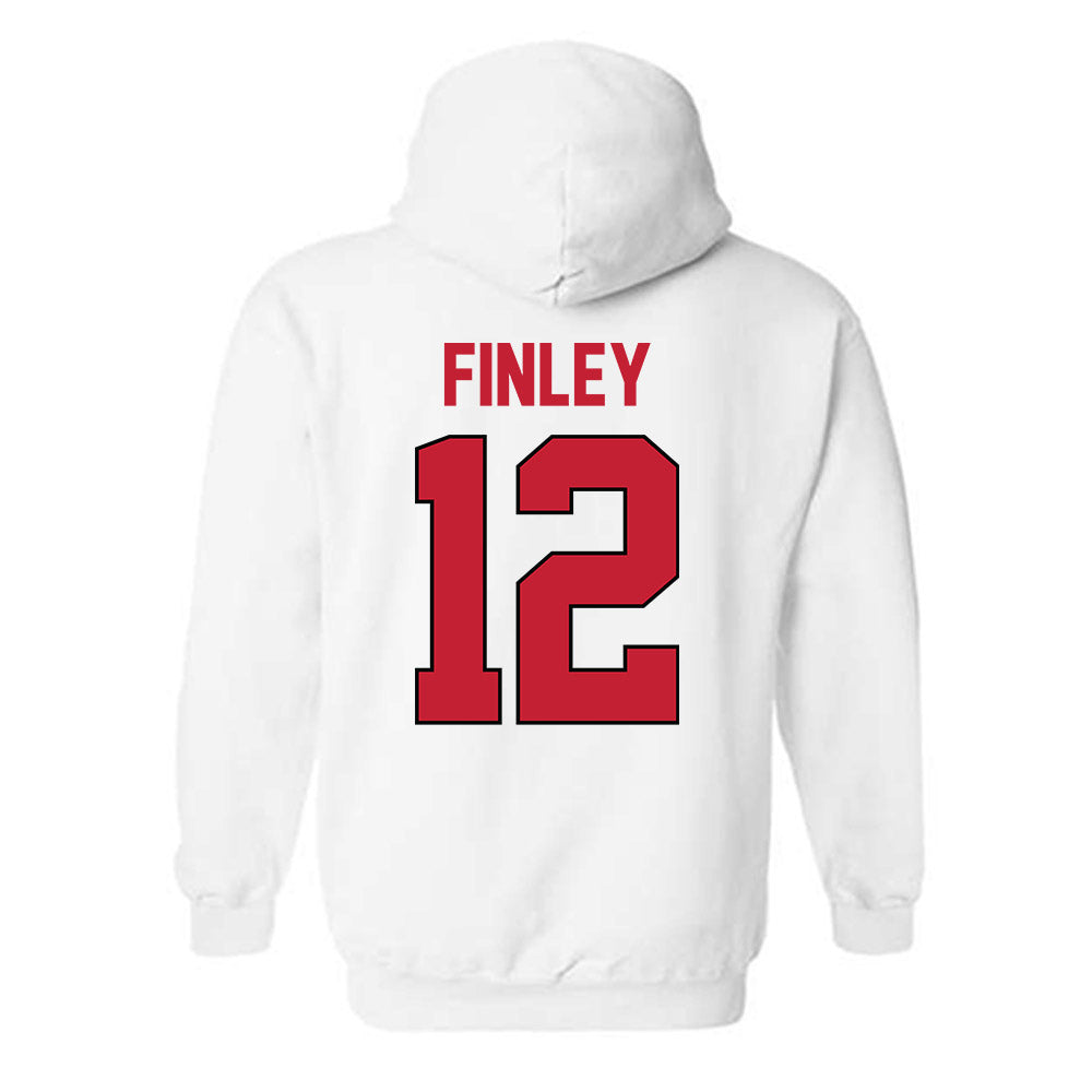 Georgia - NCAA Baseball : Leighton Finley - Sports Shersey Hooded Sweatshirt-1