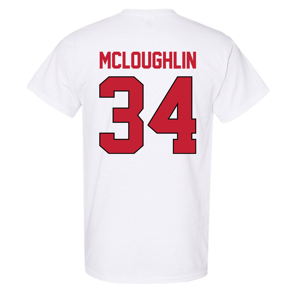 Georgia - NCAA Baseball : Tyler McLoughlin - Sports Shersey T-Shirt-1