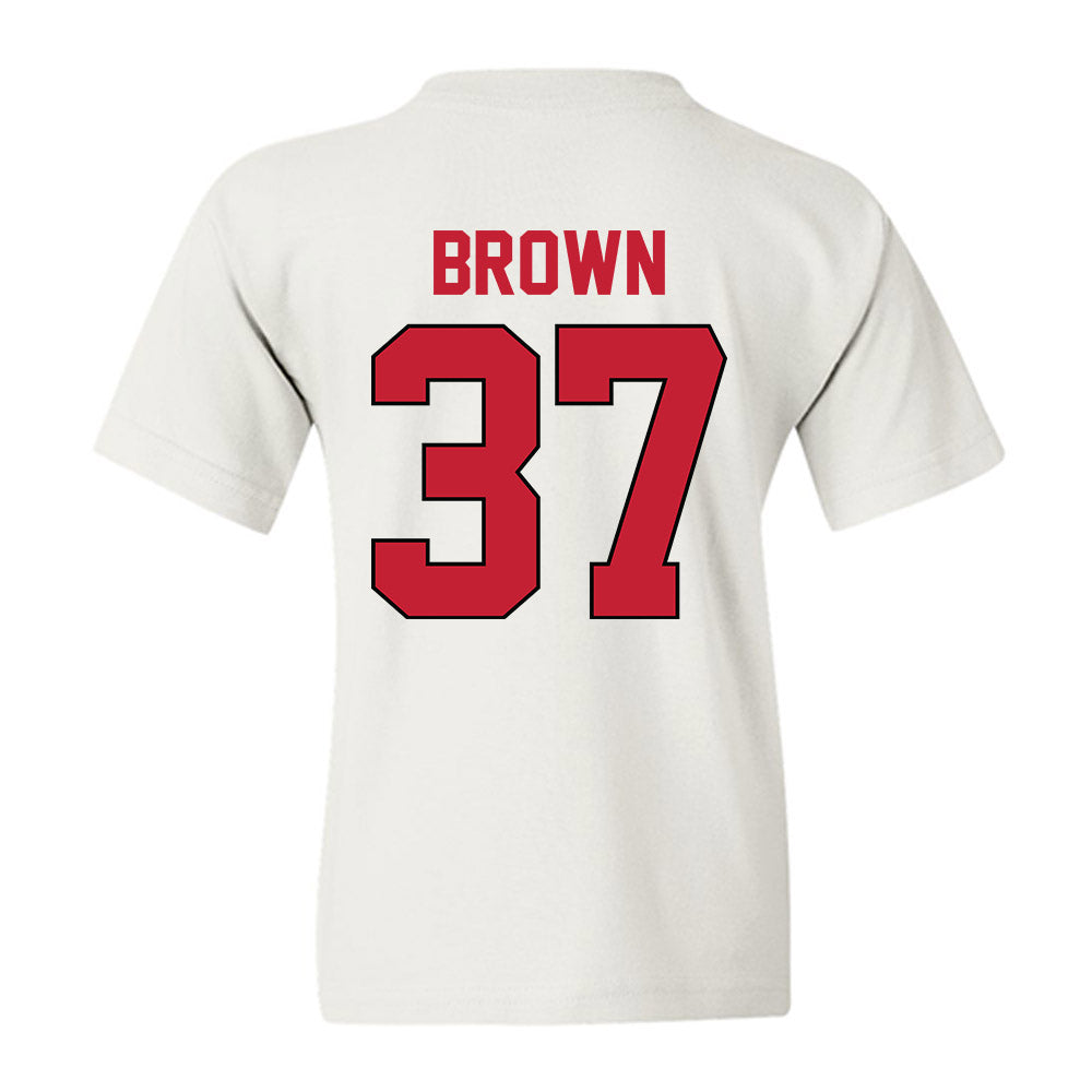 Georgia - NCAA Baseball : Zachary Brown - Sports Shersey Youth T-Shirt-1