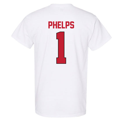 Georgia - NCAA Baseball : Tre Phelps - Sports Shersey T-Shirt-1