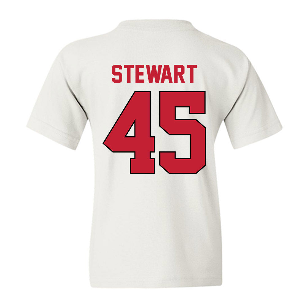 Georgia - NCAA Baseball : Bradley Stewart - Sports Shersey Youth T-Shirt-1