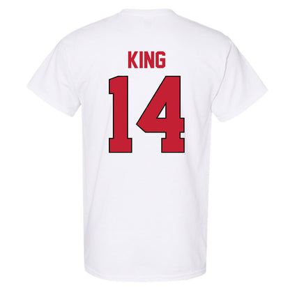 Georgia - NCAA Baseball : Trey King - Sports Shersey T-Shirt-1