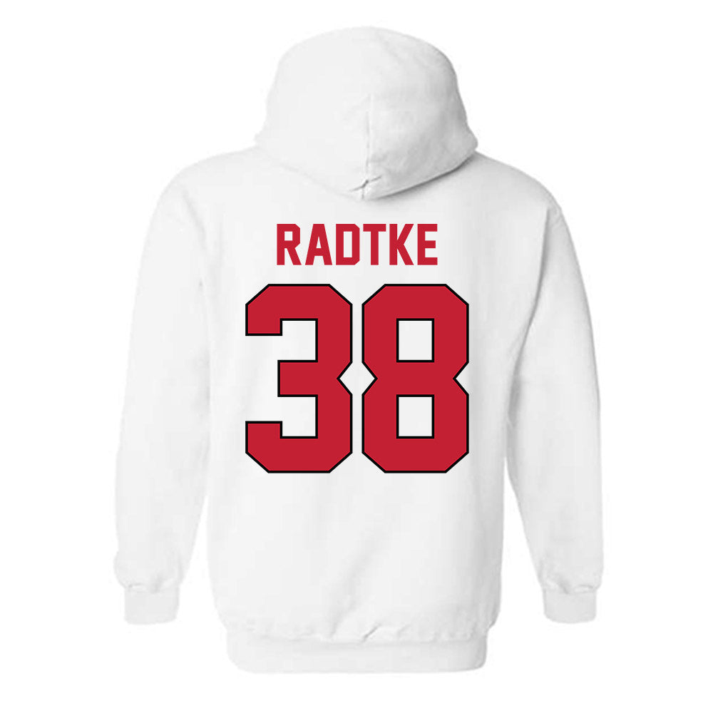 Georgia - NCAA Baseball : DJ Radtke - Sports Shersey Hooded Sweatshirt-1