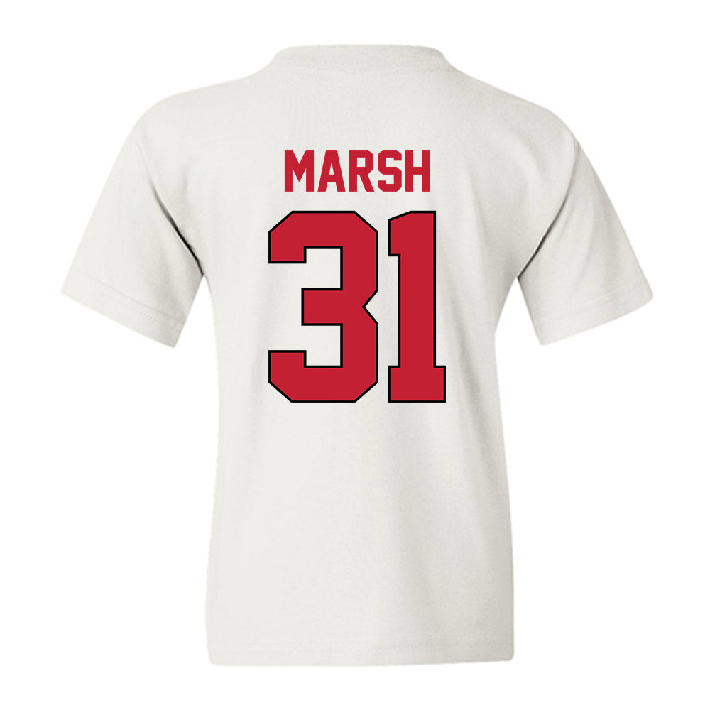 Georgia - NCAA Baseball : Chandler Marsh - Sports Shersey Youth T-Shirt-1