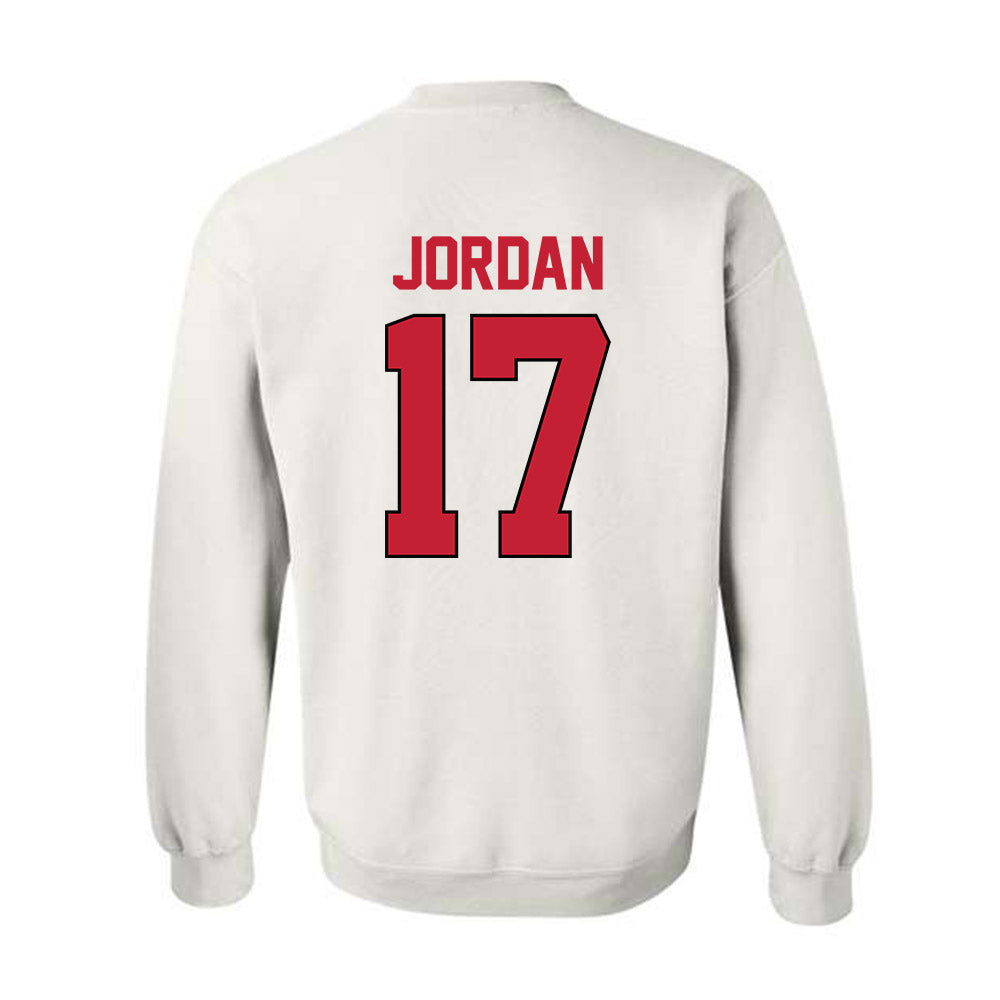 Georgia - NCAA Baseball : Logan Jordan - Sports Shersey Crewneck Sweatshirt-1