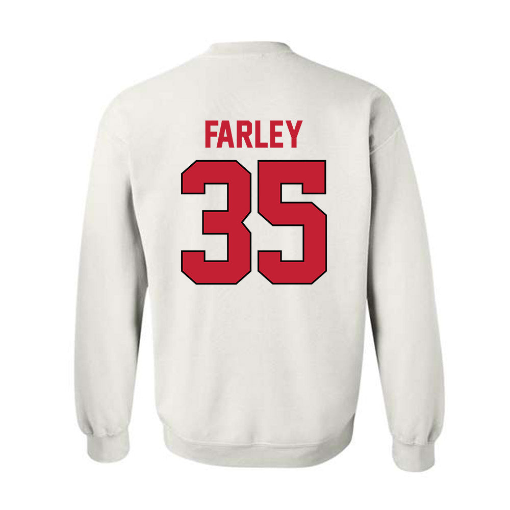 Georgia - NCAA Baseball : Paul Farley - Sports Shersey Crewneck Sweatshirt-1