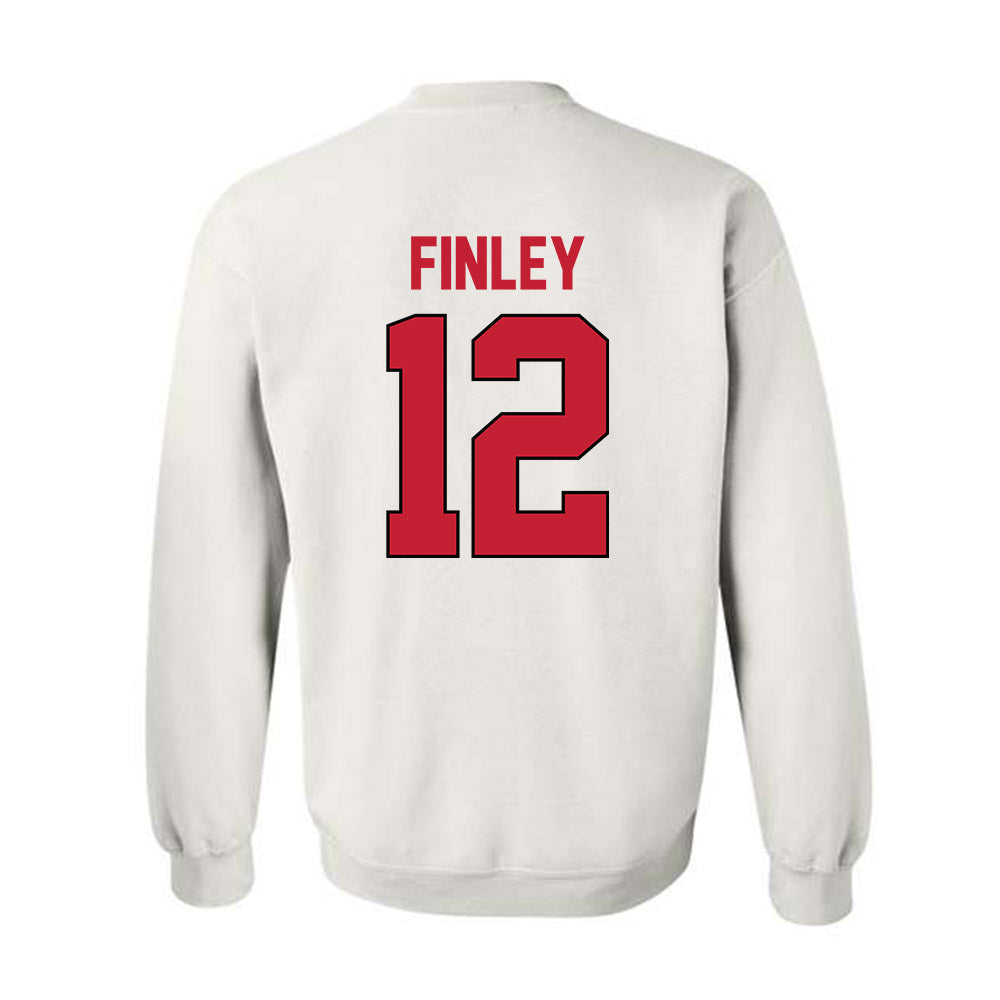 Georgia - NCAA Baseball : Leighton Finley - Sports Shersey Crewneck Sweatshirt-1