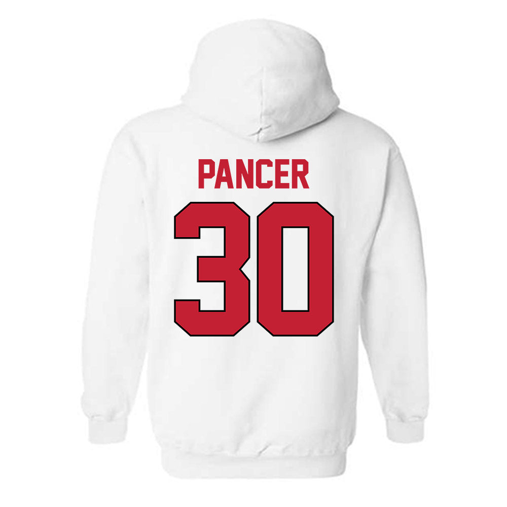 Georgia - NCAA Baseball : Brandt pancer - Sports Shersey Hooded Sweatshirt-1