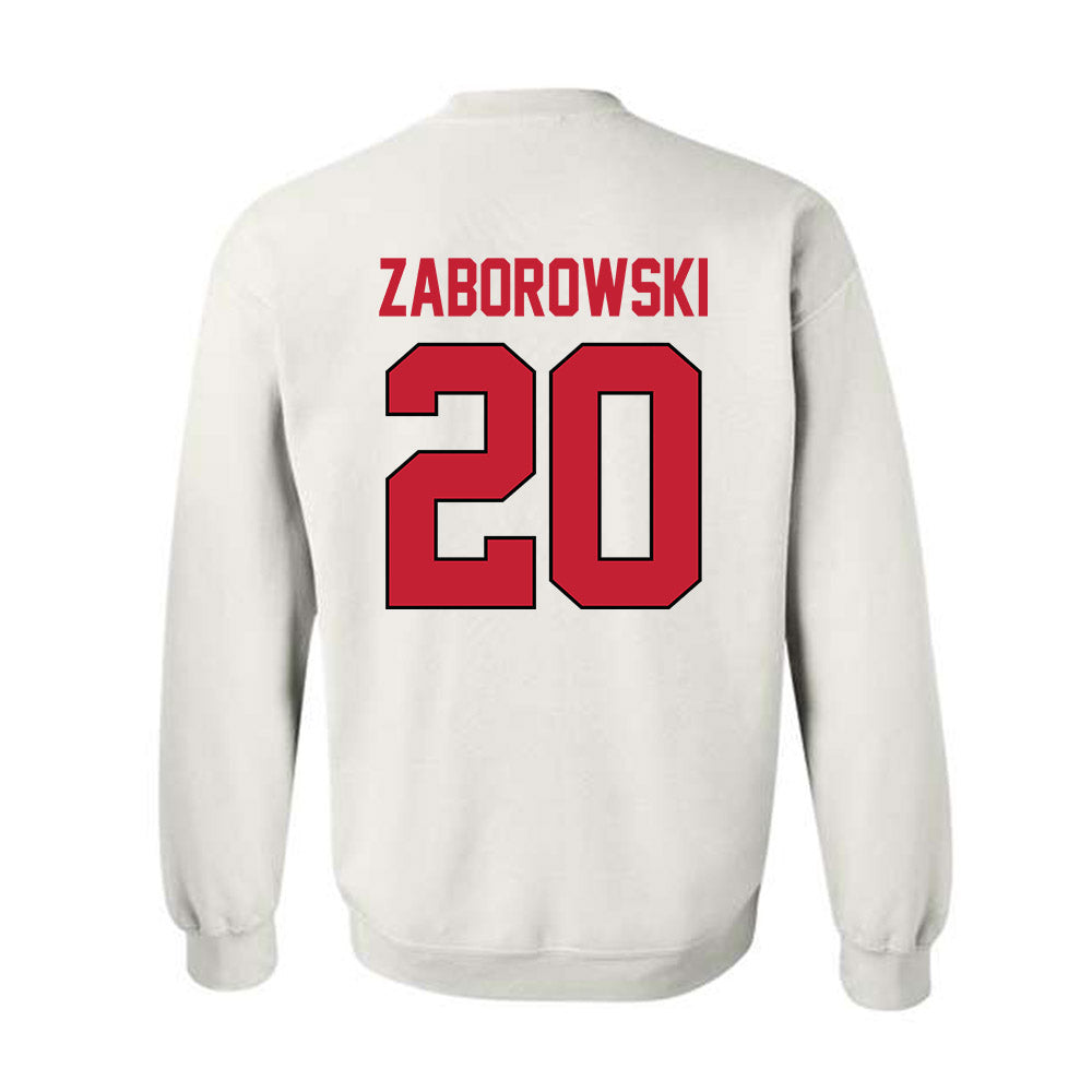 Georgia - NCAA Baseball : Ryland Zaborowski - Sports Shersey Crewneck Sweatshirt-1