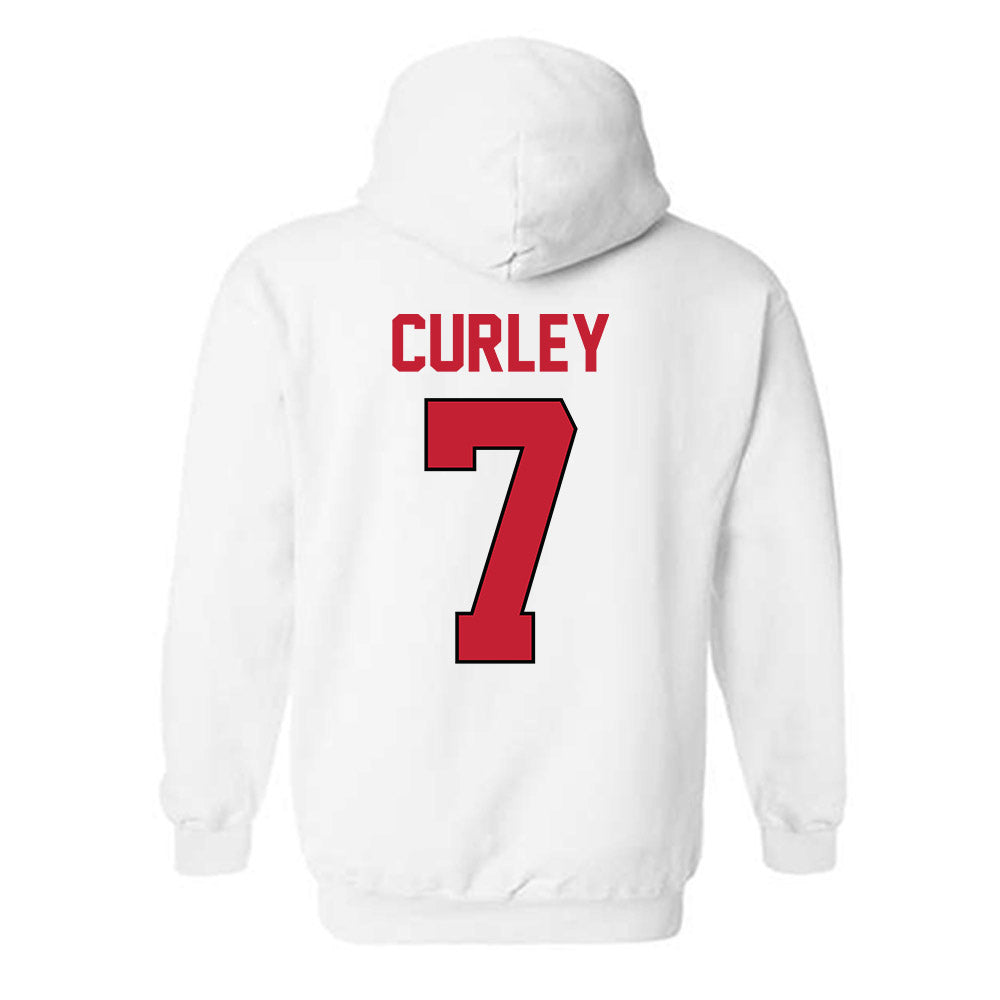 Georgia - NCAA Baseball : Brian Curley - Sports Shersey Hooded Sweatshirt-1