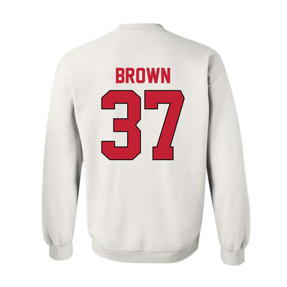 Georgia - NCAA Baseball : Zachary Brown - Sports Shersey Crewneck Sweatshirt-1