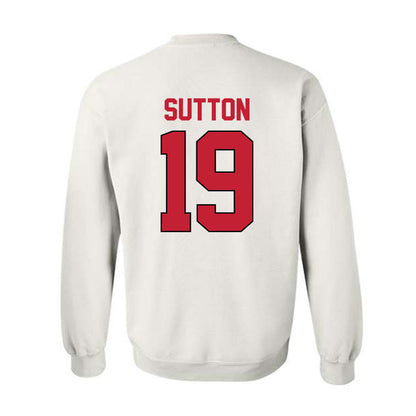 Georgia - NCAA Baseball : Ethan Sutton - Sports Shersey Crewneck Sweatshirt-1