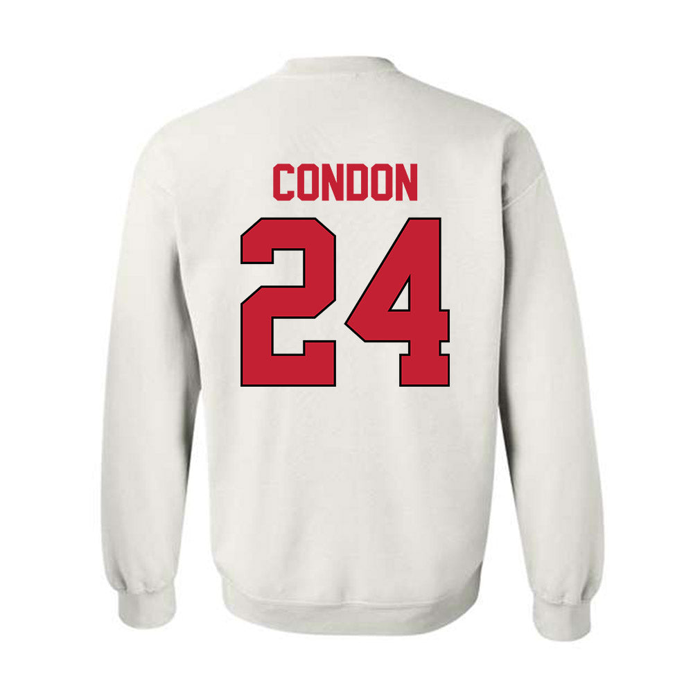 Georgia - NCAA Baseball : Charlie Condon - Sports Shersey Crewneck Sweatshirt-1