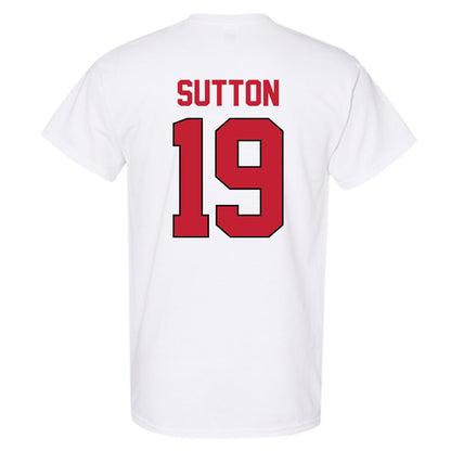 Georgia - NCAA Baseball : Ethan Sutton - Sports Shersey T-Shirt-1