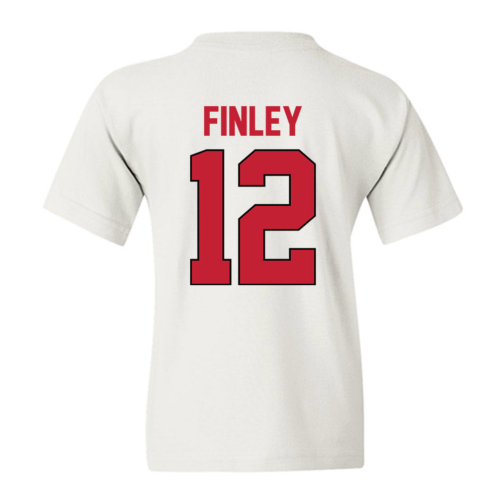 Georgia - NCAA Baseball : Leighton Finley - Sports Shersey Youth T-Shirt-1