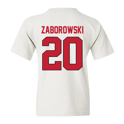 Georgia - NCAA Baseball : Ryland Zaborowski - Sports Shersey Youth T-Shirt-1