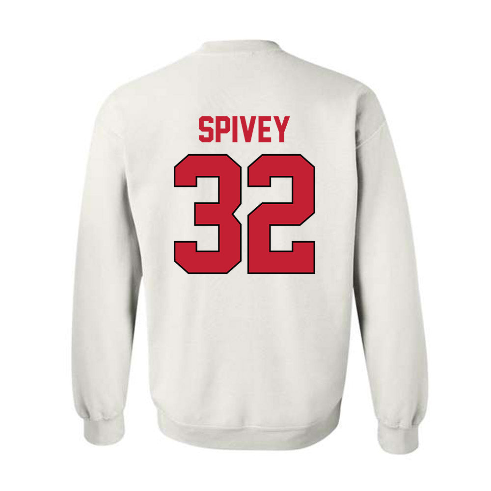 Georgia - NCAA Baseball : Logan Spivey - Sports Shersey Crewneck Sweatshirt-1