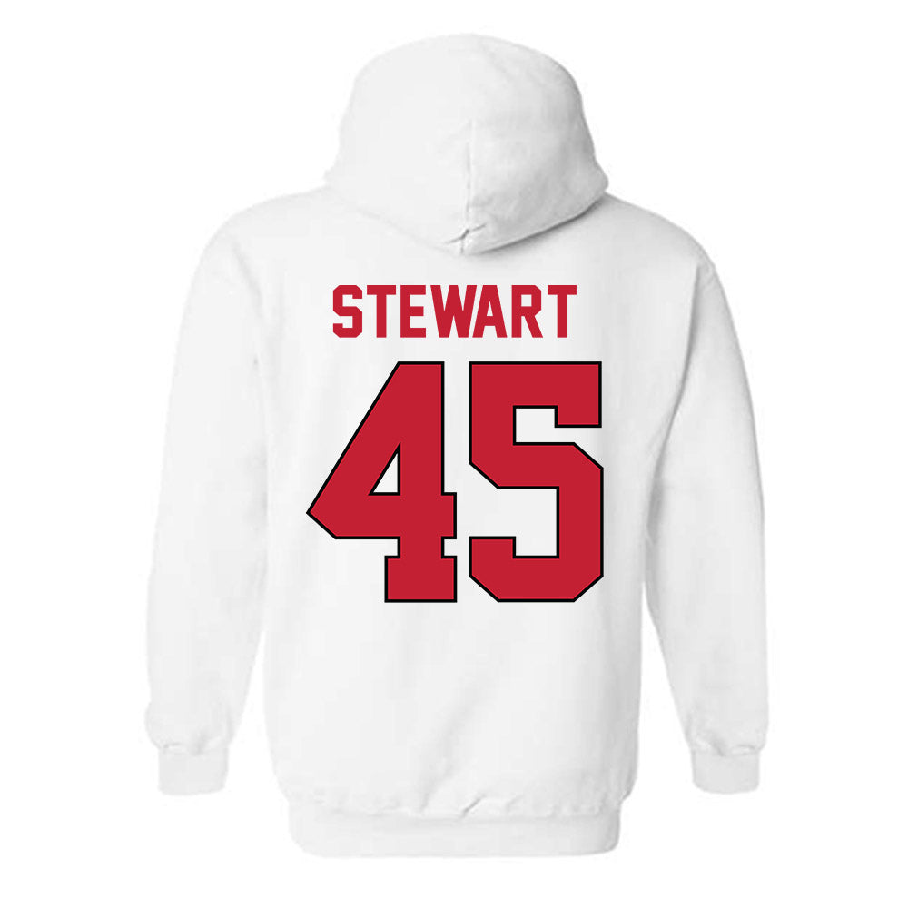 Georgia - NCAA Baseball : Bradley Stewart - Sports Shersey Hooded Sweatshirt-1