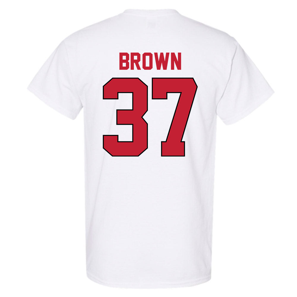 Georgia - NCAA Baseball : Zachary Brown - Sports Shersey T-Shirt-1