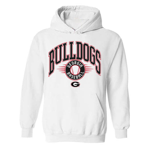 Georgia - NCAA Baseball : Brian Curley - Sports Shersey Hooded Sweatshirt-0