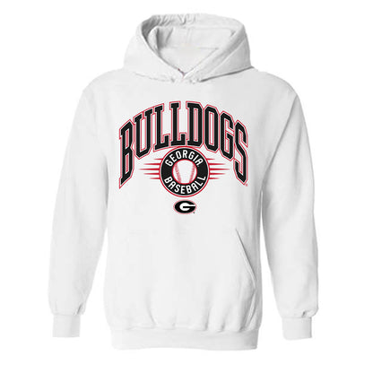 Georgia - NCAA Baseball : Trey King - Sports Shersey Hooded Sweatshirt-0