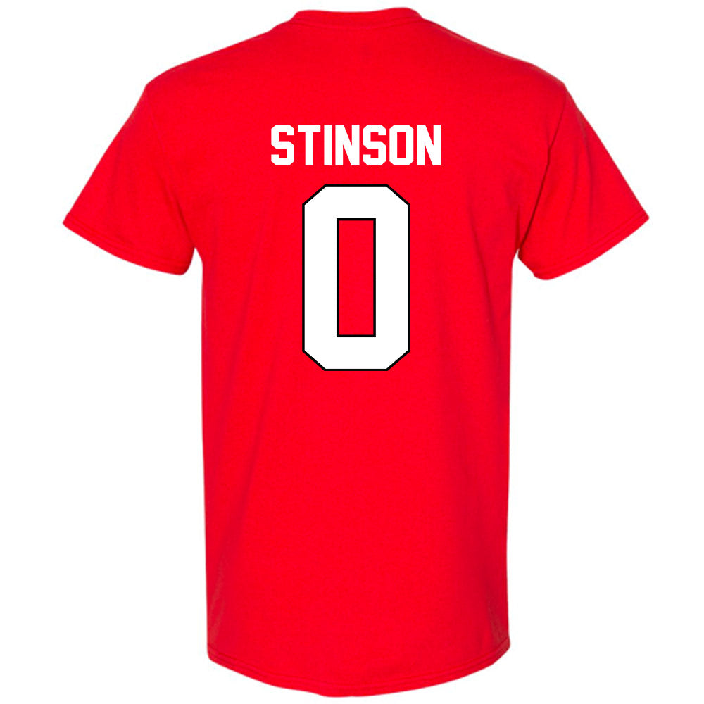 Georgia - NCAA Baseball : Josh Stinson - Sports Shersey T-Shirt-1