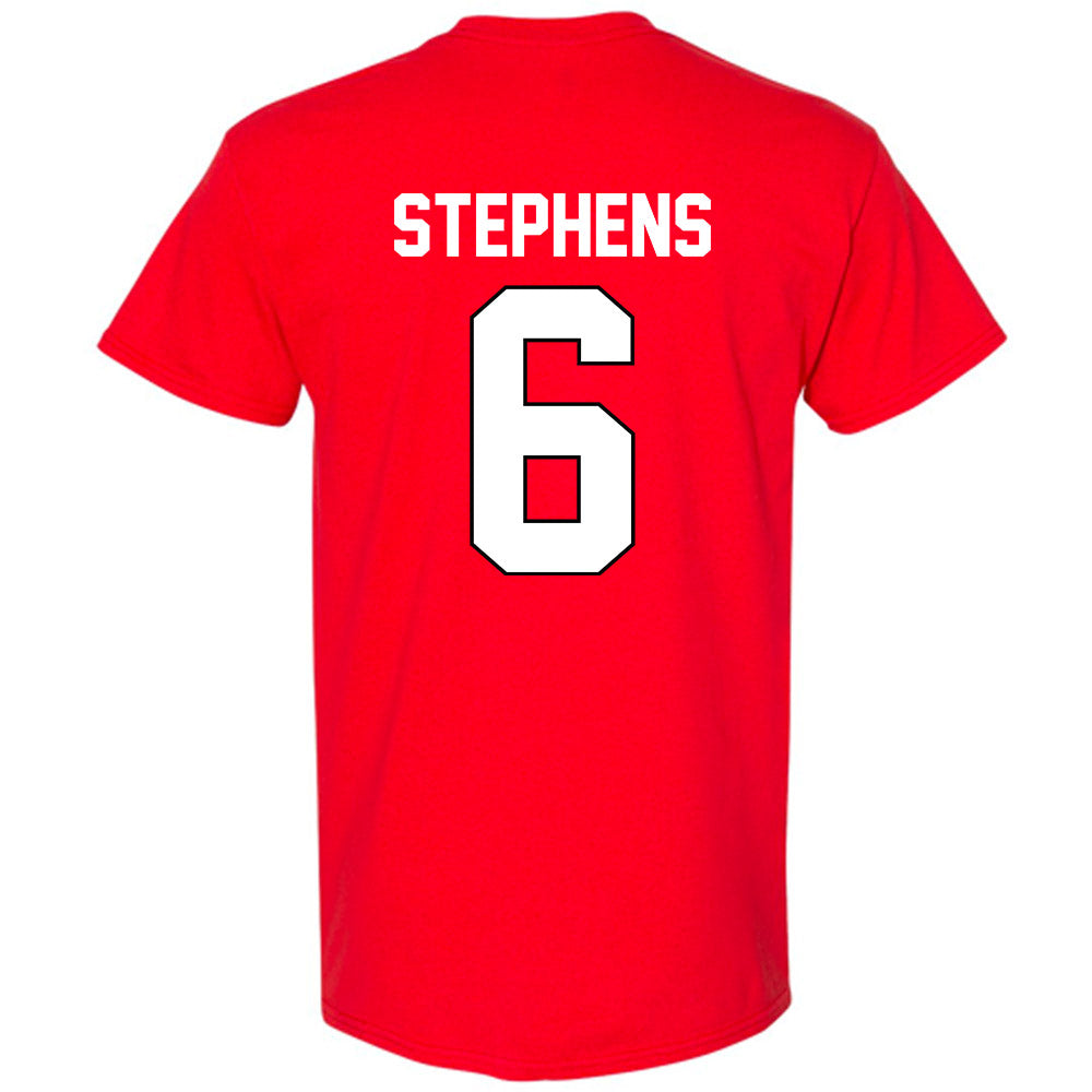 Georgia - NCAA Baseball : Jordan Stephens - Sports Shersey T-Shirt-1