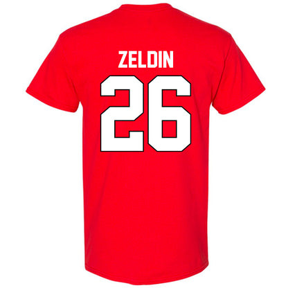 Georgia - NCAA Baseball : Brian Zeldin - Sports Shersey T-Shirt-1