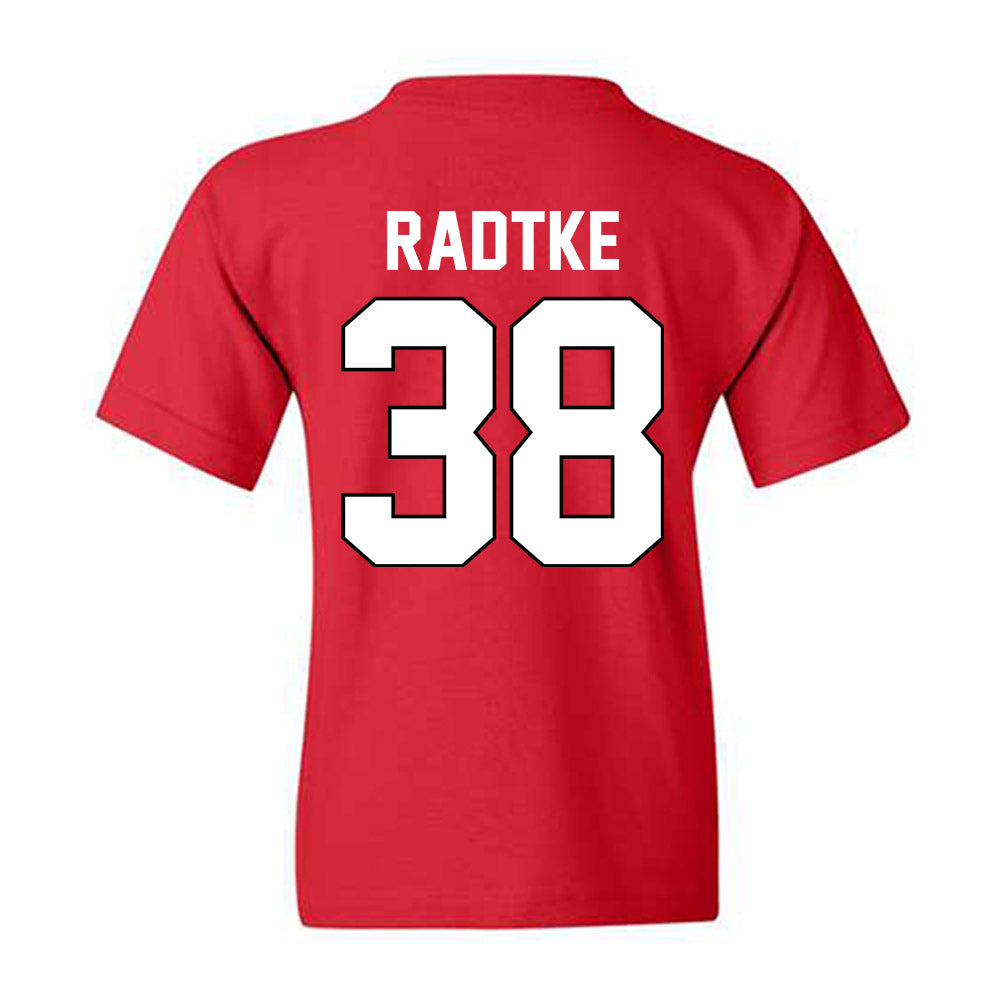 Georgia - NCAA Baseball : DJ Radtke - Sports Shersey Youth T-Shirt-1