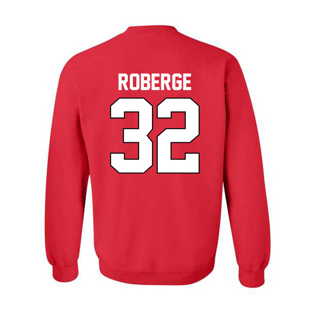 Georgia - NCAA Baseball : Joshua Roberge - Sports Shersey Crewneck Sweatshirt-1