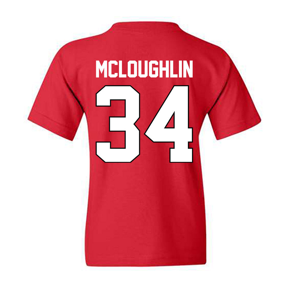 Georgia - NCAA Baseball : Tyler McLoughlin - Sports Shersey Youth T-Shirt-1