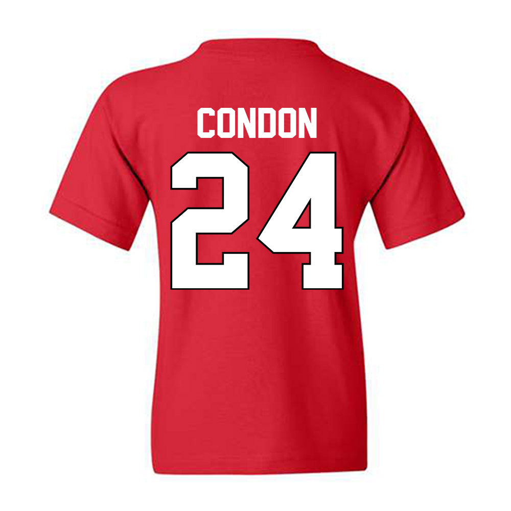 Georgia - NCAA Baseball : Charlie Condon - Sports Shersey Youth T-Shirt-1