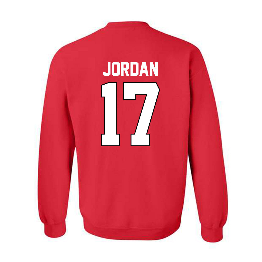 Georgia - NCAA Baseball : Logan Jordan - Sports Shersey Crewneck Sweatshirt-1