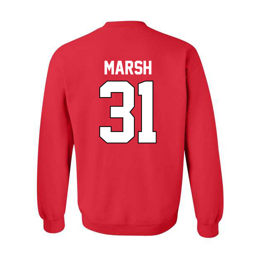 Georgia - NCAA Baseball : Chandler Marsh - Sports Shersey Crewneck Sweatshirt-1